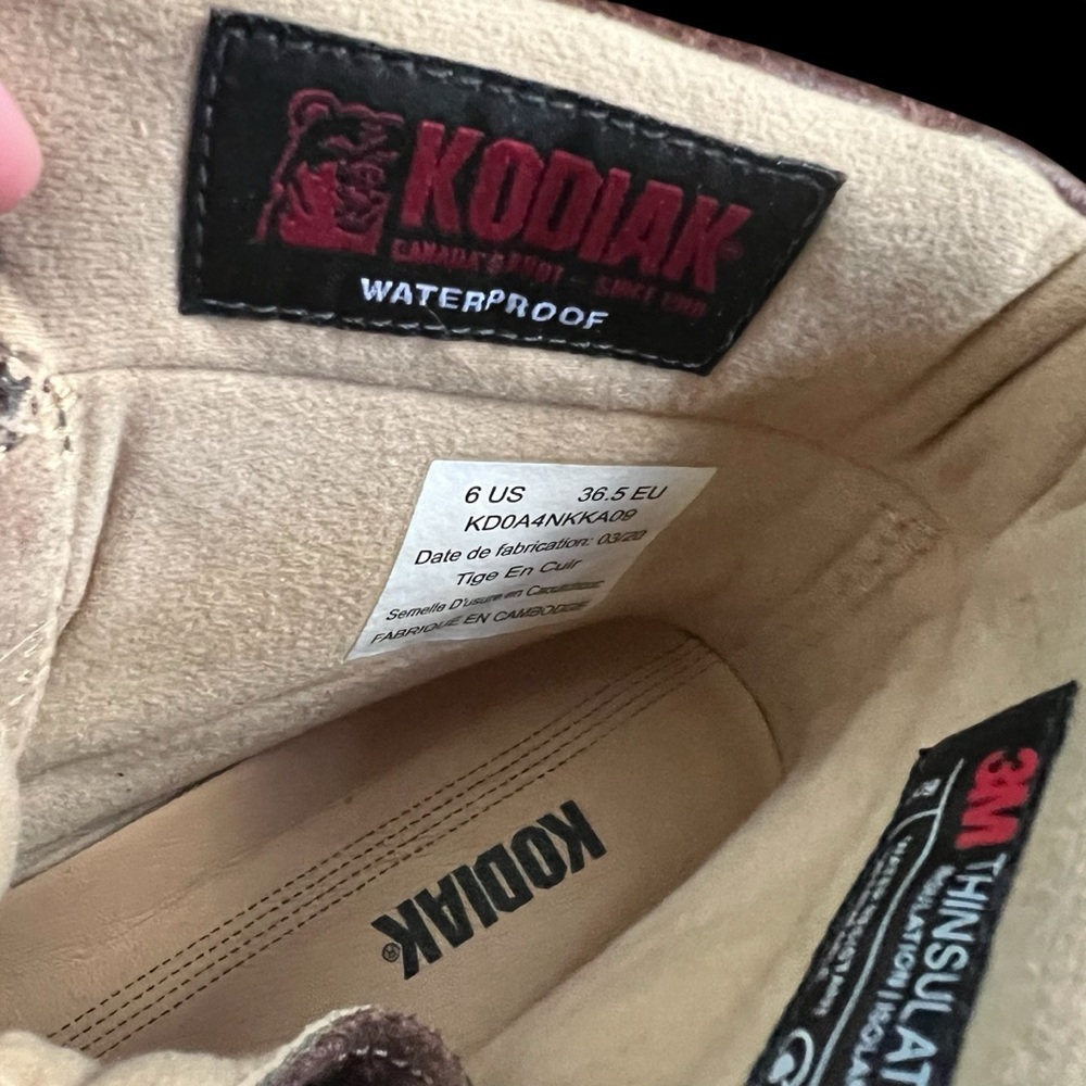 Kodiak Dark Brown Combat Boots - Picture 6 of 6